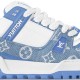 Louis Vuitto* Trainer Maxi 'Blue Monogram Denim'
