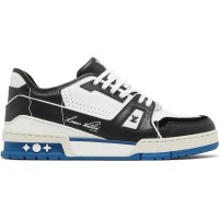 Louis Vuitto* Trainer 'White Black Blue' Louis Vuitto* Trainer 'White Black Blue'