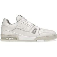Louis Vuitto* Trainer 'White Silver Grey' Louis Vuitto* Trainer 'White Silver Grey'