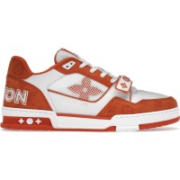 Louis Vuitto* Trainer 'Velcro Strap - Orange Monogram Denim' Louis Vuitto* Trainer 'Velcro Strap - Orange Monogram Denim'