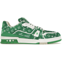 Louis Vuitto* Trainer 'Monogram Textile - Green' Louis Vuitto* Trainer 'Monogram Textile - Green'