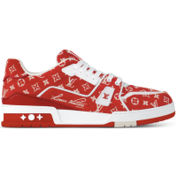 Louis Vuitto* Trainer 'Monogram Textile - Red' Louis Vuitto* Trainer 'Monogram Textile - Red'