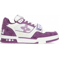 Louis Vuitto* Trainer 'Velcro Strap - Purple Monogram Denim' Louis Vuitto* Trainer 'Velcro Strap - Purple Monogram Denim'