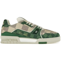 Louis Vuitto* Trainer 'Damier - White Green' Louis Vuitto* Trainer 'Damier - White Green'
