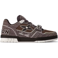 Louis Vuitto* Trainer 'Velcro Strap - Mocha Brown Crocodile' Louis Vuitto* Trainer 'Velcro Strap - Mocha Brown Crocodile'