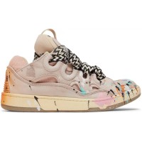 Gallery Dept. x Lanvin Curb Light Sneakers 'Paint Drip - Pale Pink' Gallery Dept. x Lanvin Curb Light Sneakers 'Paint Drip - Pale Pink'