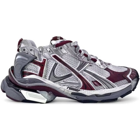 Balenciag* Runner Sneaker 'Burgundy Grey' Balenciag* Runner Sneaker 'Burgundy Grey'