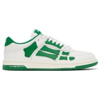 Amiri Skel Top Low 'White Green'