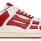Amiri Skel Top Low 'White Red' Amiri Skel Top Low 'White Red'