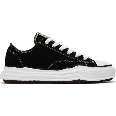 Maison Mihara Yasuhiro Peterson OG Sole Canvas Low 'Black' Maison Mihara Yasuhiro Peterson OG Sole Canvas Low 'Black'