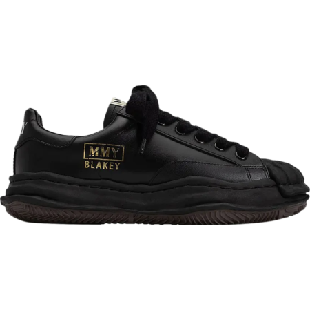 Maison Mihara Yasuhiro Blakey OG Sole Leather Low 'Black' Maison Mihara Yasuhiro Blakey OG Sole Leather Low 'Black'