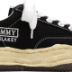 Maison Mihara Yasuhiro Blakey OG Dyed Sole Canvas Low 'Black' Maison Mihara Yasuhiro Blakey OG Dyed Sole Canvas Low 'Black'