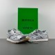 Bottega Venet* Orbit Sneaker 'White Silver' Bottega Venet* Orbit Sneaker 'White Silver'