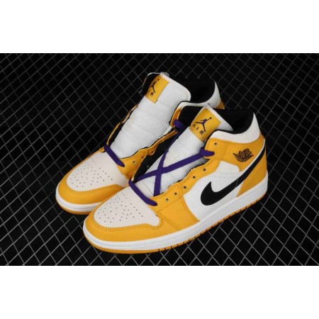 Air Jordan 1 Mid 'Lakers' Air Jordan 1 Mid 'Lakers'