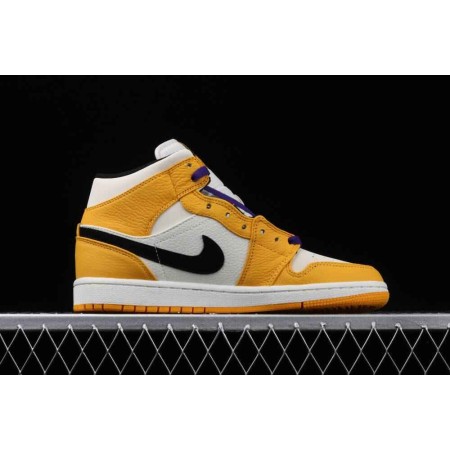 Air Jordan 1 Mid 'Lakers' Air Jordan 1 Mid 'Lakers'