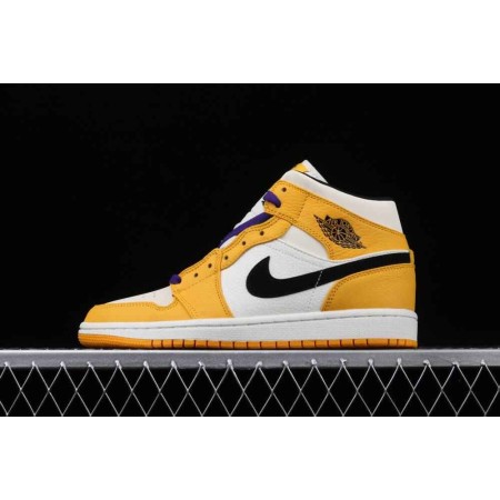 Air Jordan 1 Mid 'Lakers' Air Jordan 1 Mid 'Lakers'