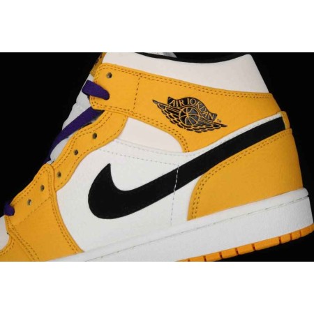 Air Jordan 1 Mid 'Lakers' Air Jordan 1 Mid 'Lakers'