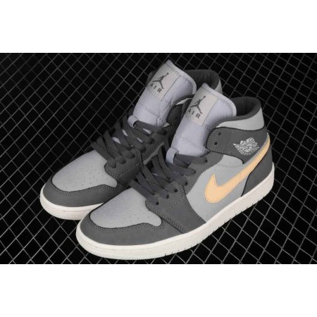 Wmns Air Jordan 1 Mid 'Iron Grey Onyx' Wmns Air Jordan 1 Mid 'Iron Grey Onyx'