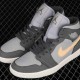 Wmns Air Jordan 1 Mid 'Iron Grey Onyx' Wmns Air Jordan 1 Mid 'Iron Grey Onyx'