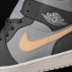 Wmns Air Jordan 1 Mid 'Iron Grey Onyx' Wmns Air Jordan 1 Mid 'Iron Grey Onyx'