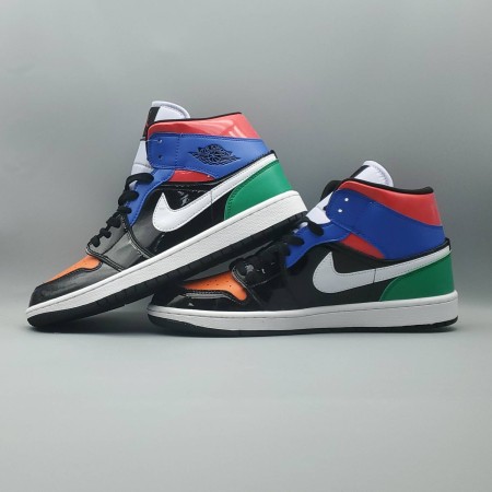 Wmns Air Jordan 1 Mid SE 'Multi Patent' Wmns Air Jordan 1 Mid SE 'Multi Patent'