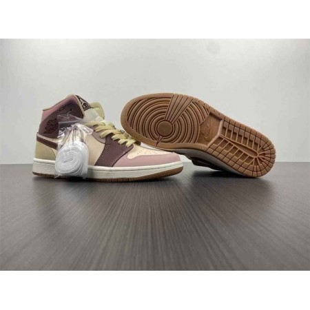 Wmns Air Jordan 1 Mid SE 'Dark Pony Smoky Mauve' Wmns Air Jordan 1 Mid SE 'Dark Pony Smoky Mauve'