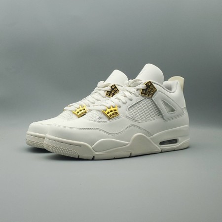 Wmns Air Jordan 4 Retro 'Metallic Gold'