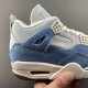 Wmns Air Jordan 4 Retro TEX 'Worn Blue Denim' Wmns Air Jordan 4 Retro TEX 'Worn Blue Denim'