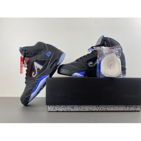 Awake NY x Air Jordan 5 Retro 'Black Racer Blue' Awake NY x Air Jordan 5 Retro 'Black Racer Blue'