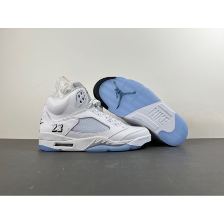 Air Jordan 5 Retro 'White Metallic' 2026 Air Jordan 5 Retro 'White Metallic' 2026