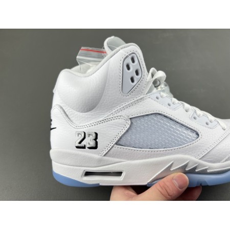 Air Jordan 5 Retro 'White Metallic' 2026 Air Jordan 5 Retro 'White Metallic' 2026