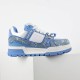 Louis Vuitto* Trainer Maxi 'Blue Monogram Denim'