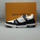 Louis Vuitto* Trainer 'Monogram Denim - White Black' Louis Vuitto* Trainer 'Monogram Denim - White Black'