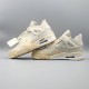 Off-White x Wmns Air Jordan 4 SP 'Sail' Off-White x Wmns Air Jordan 4 SP 'Sail'