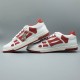 Amiri Skel Top Low 'White Red' Amiri Skel Top Low 'White Red'