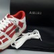 Amiri Skel Top Low 'White Red' Amiri Skel Top Low 'White Red'
