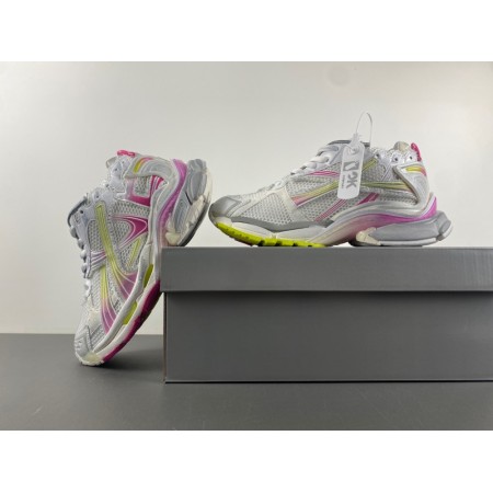 Balenciag* Runner Sneaker 'Gradient - Pink Fluo Yellow' Balenciag* Runner Sneaker 'Gradient - Pink Fluo Yellow'