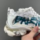 Balenciag* Runner Sneaker 'Graffiti - White Blue' Balenciag* Runner Sneaker 'Graffiti - White Blue'
