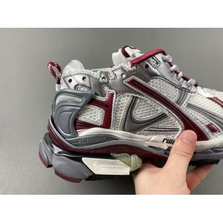 Balenciag* Runner Sneaker 'Burgundy Grey' Balenciag* Runner Sneaker 'Burgundy Grey'