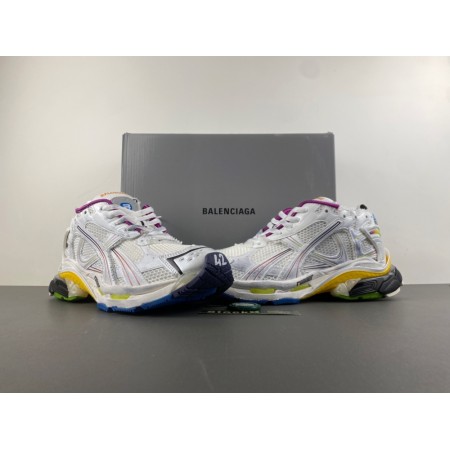 Balenciag* Runner Sneaker 'Gradient - White Multi-Color' Balenciag* Runner Sneaker 'Gradient - White Multi-Color'