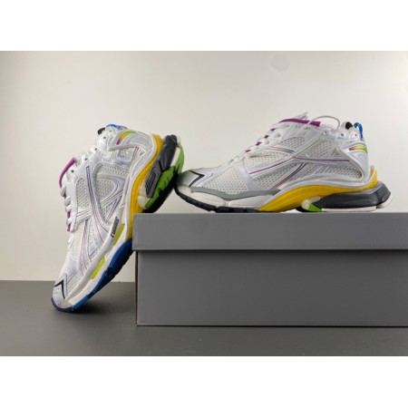 Balenciag* Runner Sneaker 'Gradient - White Multi-Color' Balenciag* Runner Sneaker 'Gradient - White Multi-Color'