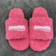 Balenciag* Furry Slides 'Pink' Balenciag* Furry Slides 'Pink'