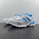 Adidas x Balenciag* Track Sneaker 'White Blue'