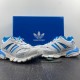 Adidas x Balenciag* Track Sneaker 'White Blue'