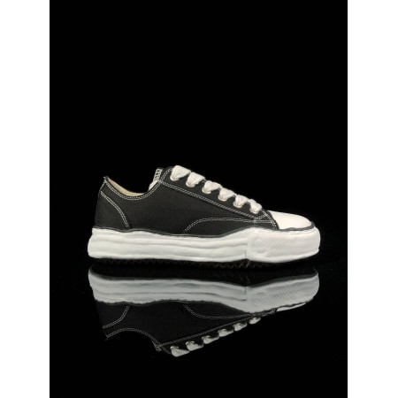 Maison Mihara Yasuhiro Peterson OG Sole Canvas Low 'Black' Maison Mihara Yasuhiro Peterson OG Sole Canvas Low 'Black'