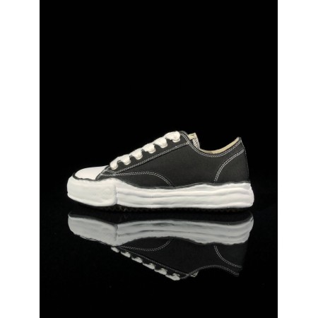 Maison Mihara Yasuhiro Peterson OG Sole Canvas Low 'Black' Maison Mihara Yasuhiro Peterson OG Sole Canvas Low 'Black'