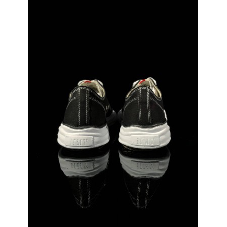 Maison Mihara Yasuhiro Peterson OG Sole Canvas Low 'Black' Maison Mihara Yasuhiro Peterson OG Sole Canvas Low 'Black'