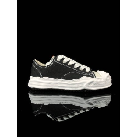 Maison Mihara Yasuhiro Hank OG Sole Canvas Low 'Black White' Maison Mihara Yasuhiro Hank OG Sole Canvas Low 'Black White'