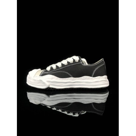 Maison Mihara Yasuhiro Hank OG Sole Canvas Low 'Black White' Maison Mihara Yasuhiro Hank OG Sole Canvas Low 'Black White'