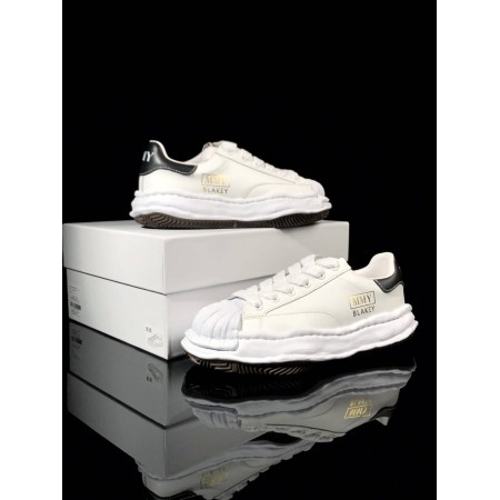 Maison Mihara Yasuhiro Blakey OG Sole Leather Low 'White' Maison Mihara Yasuhiro Blakey OG Sole Leather Low 'White'
